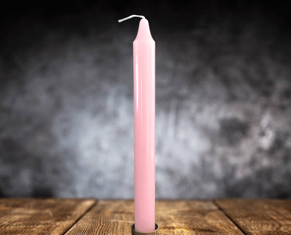 Bougie Rose (Amour et Réconciliation)