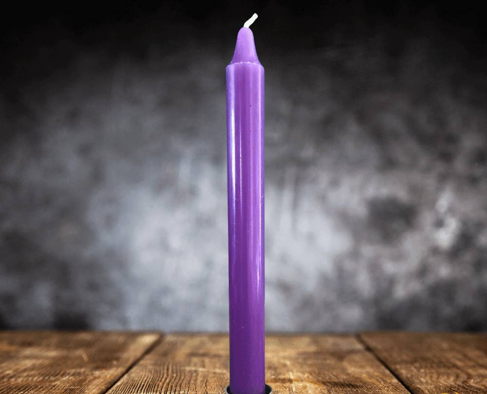 Bougie Mauve (Spiritualité et Transformation)
