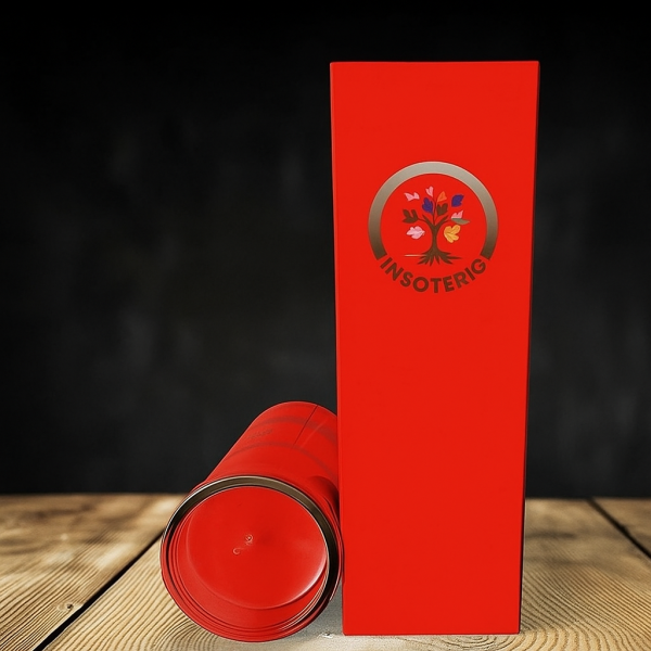 Bougie Neuvaine Rouge