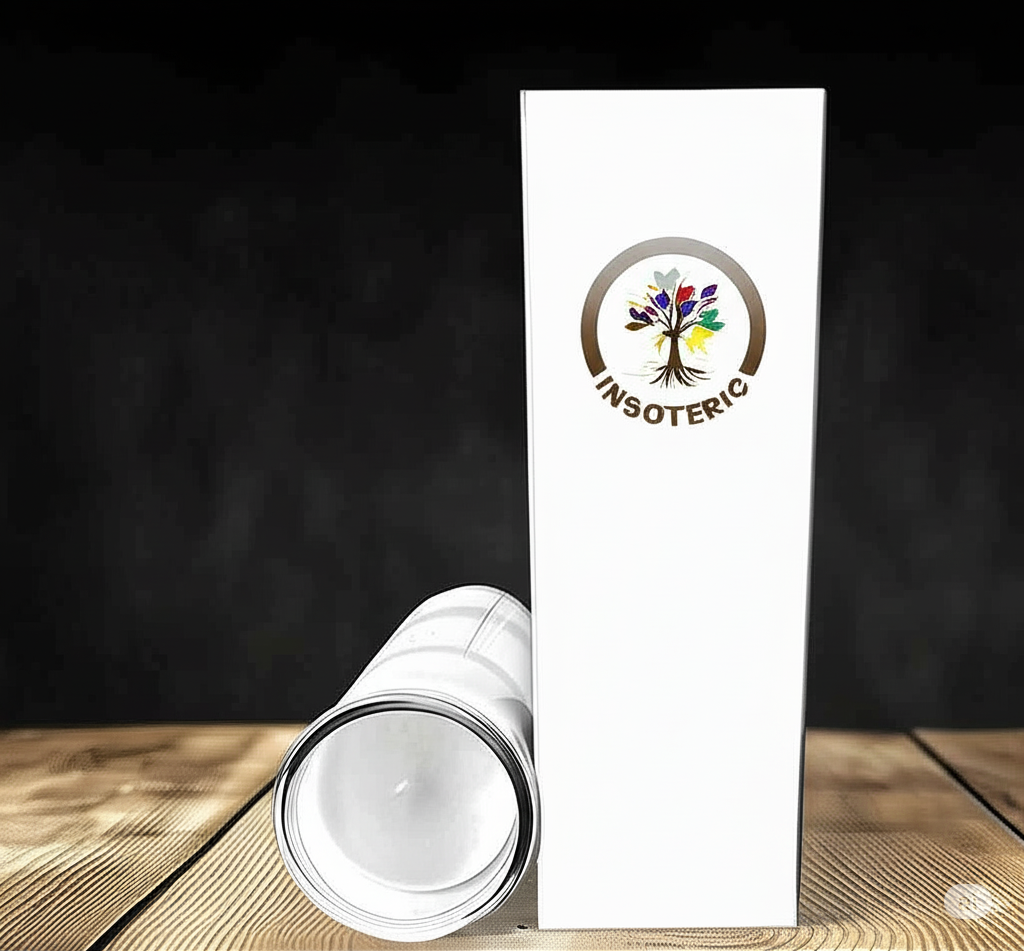 Bougie Neuvaine Blanc (Passion, courage et force)